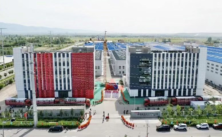 伊犁联塑管业有限公司鸟瞰图